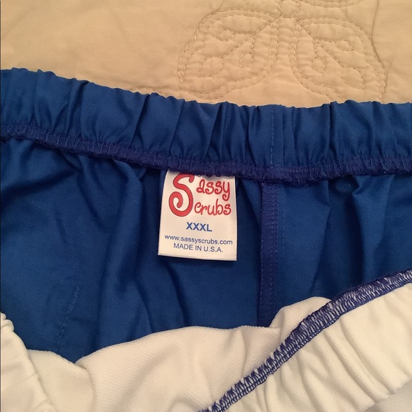 BNWOT Sassy scrub women’s pants size XXXL - Picture 4 of 5